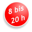 8 bis  20 h